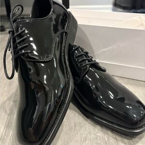 Mens Patent Leather Dress Shoes